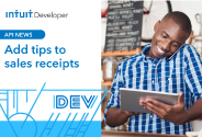 Tips (Gratuity) now available in QuickBooks Online API for Sales Receipts