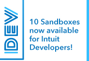 10 Sandboxes Now Available for Intuit Developers!